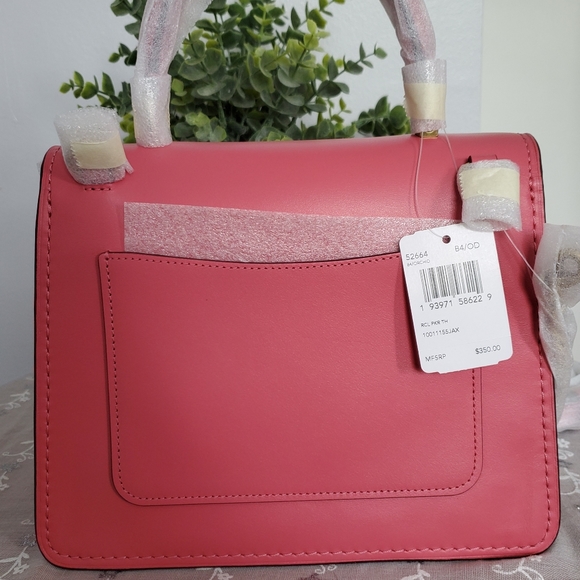 NWT Coach Parker Top Handle Orchid - Picture 2 of 7